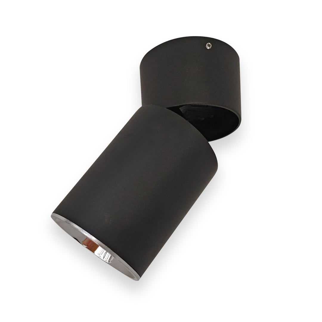 Firefly Track Light Ø7.2L x 9.7W x 14.4H - Black+UV Black Chrome