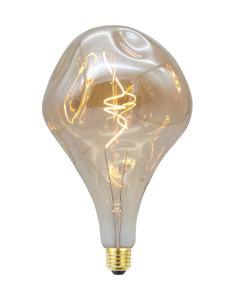 Firefly Filament Bulb A165A E27 4W DIM Amber Glass 