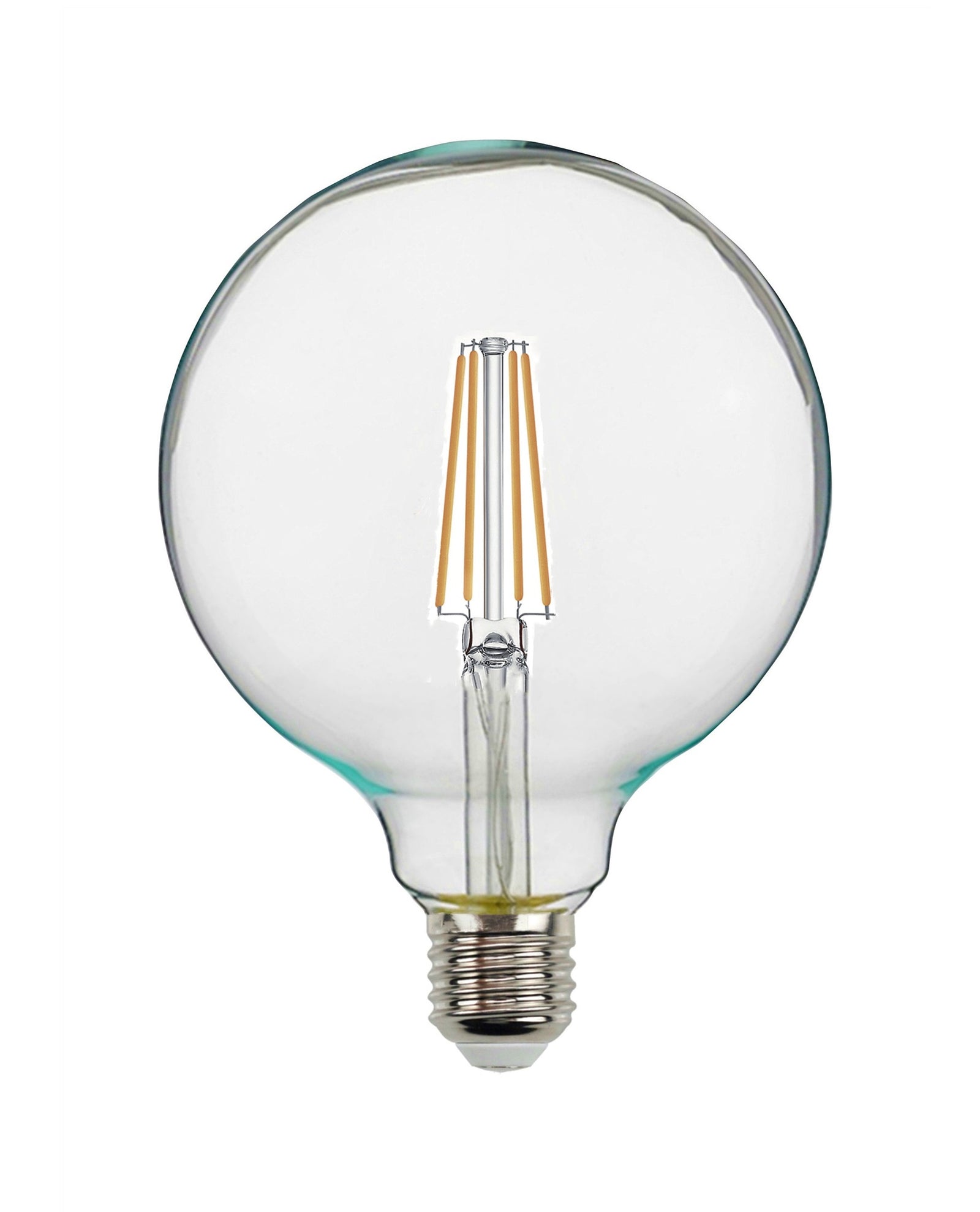 Firefly Filament Bulb G125 E27 4W DIM Clear Glass 