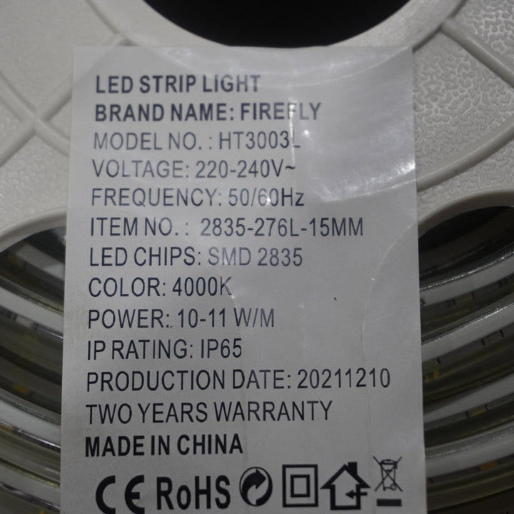 Firefly Strip Light 3 Lines 1m 4000K - Warm White