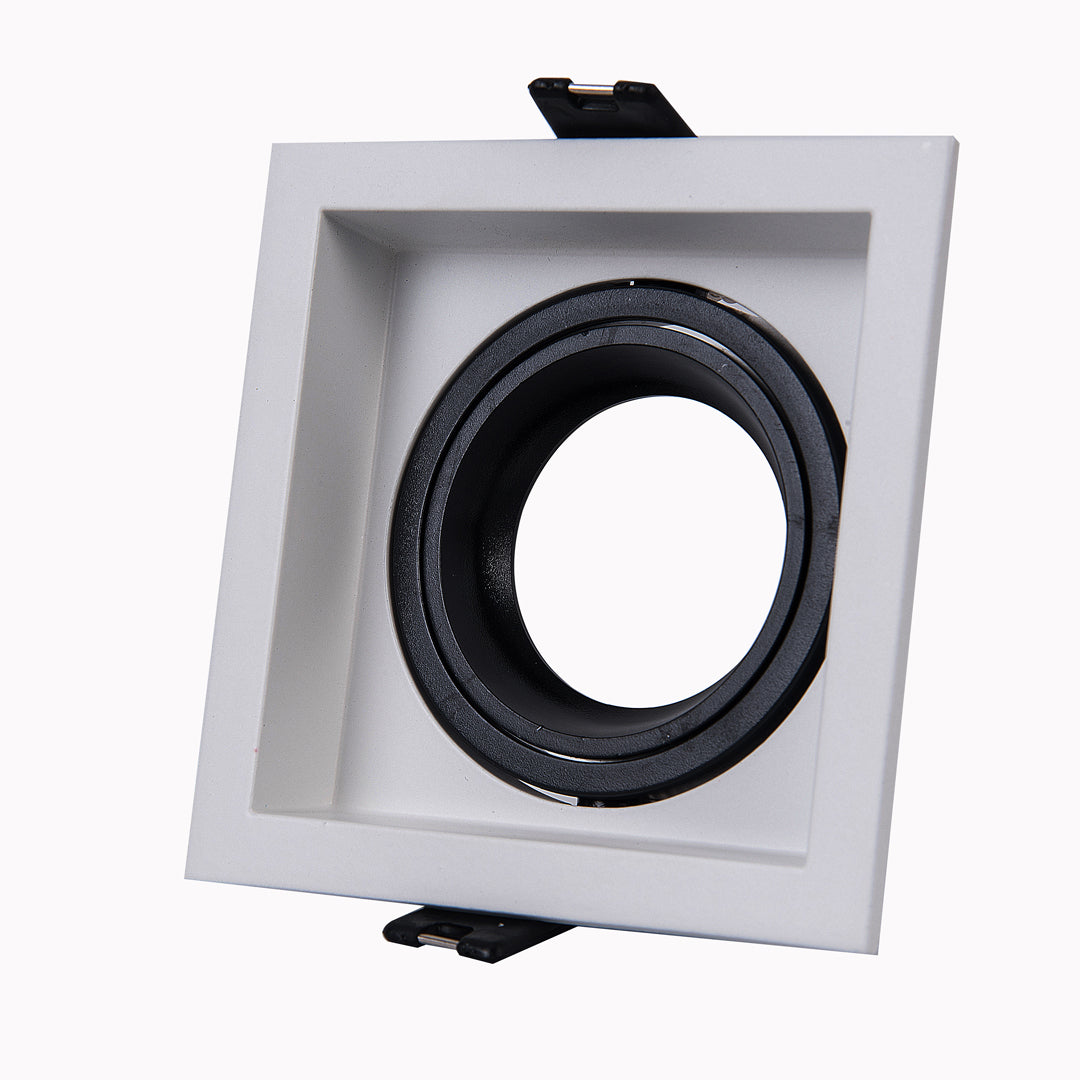 Firefly Housing Square 82*82mm - White + Black