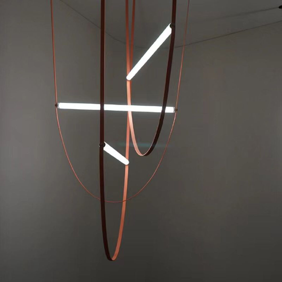 Firefly Pendant Lamp LED, 49W 3000K W830*H1570mm - Brown/White