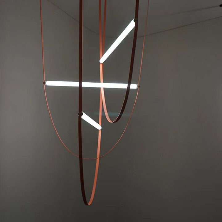 Firefly Pendant Lamp LED, 49W 3000K W830*H1570mm - Brown/White