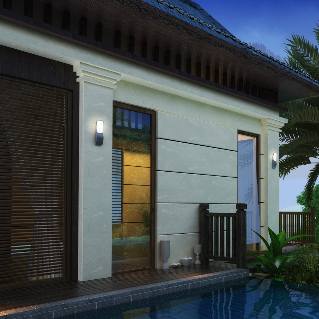 Firefly OUTDOOR Wall Lamp LED 7W/270m 3000K - Dark Gray