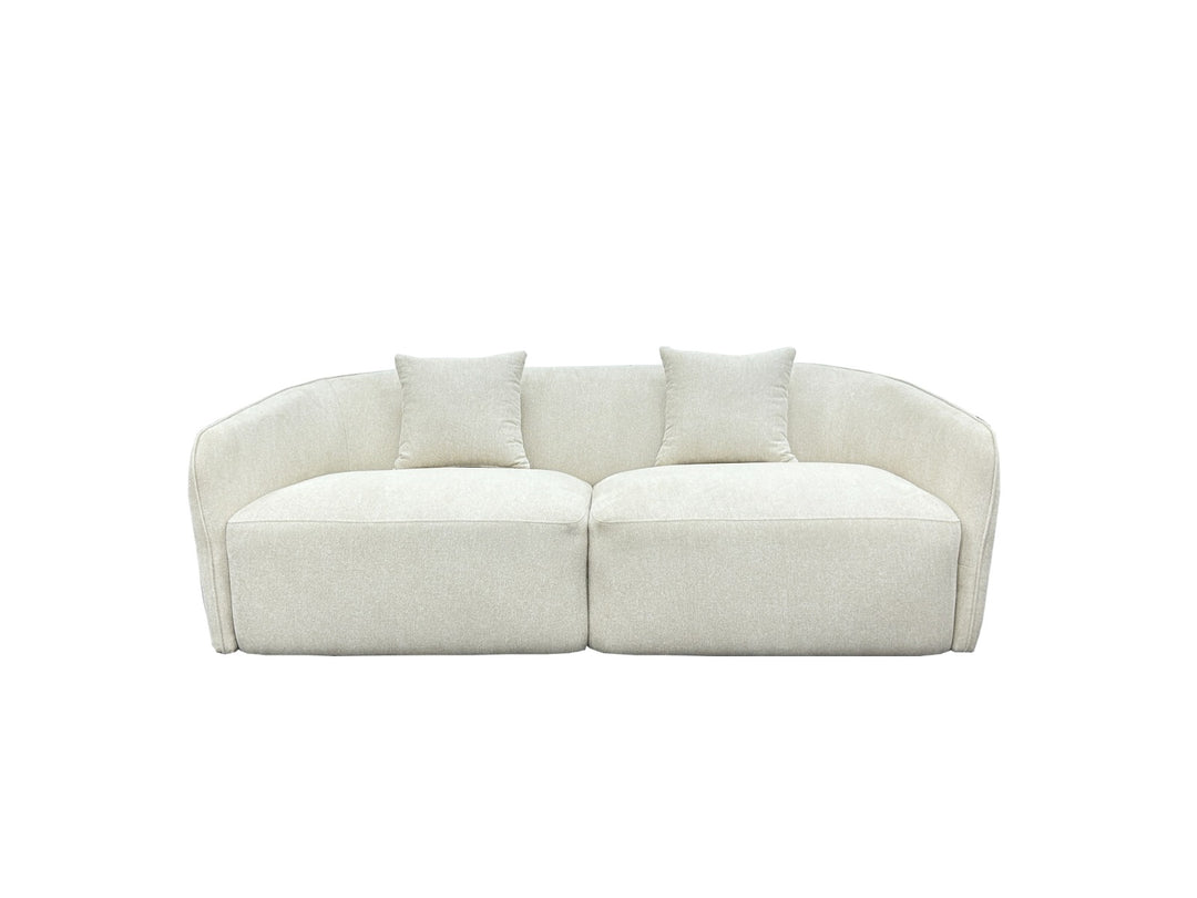 Elmira 2 Seater Sofa 220cm - White