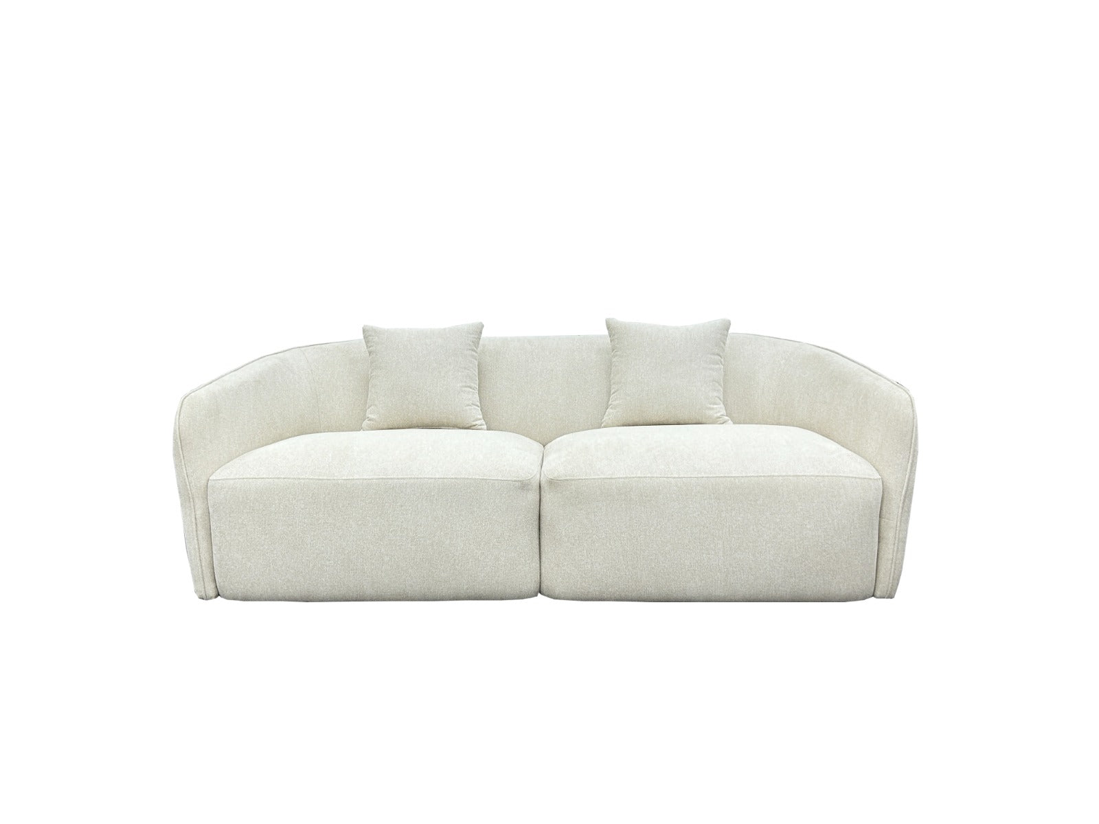 Elmira 2 Seater Sofa 220cm - White