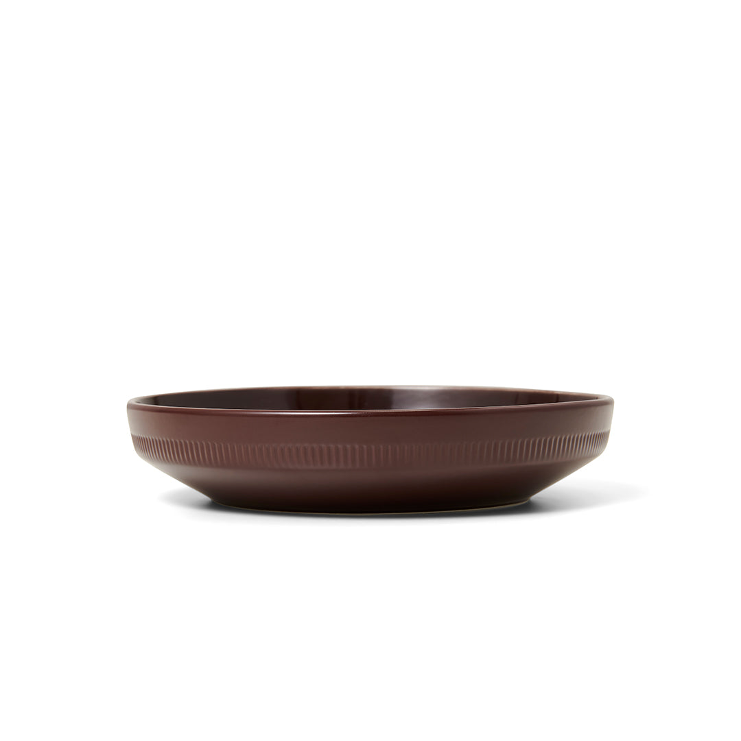Marc O'Polo Moments Brown Deep Plate - 21.5 cm