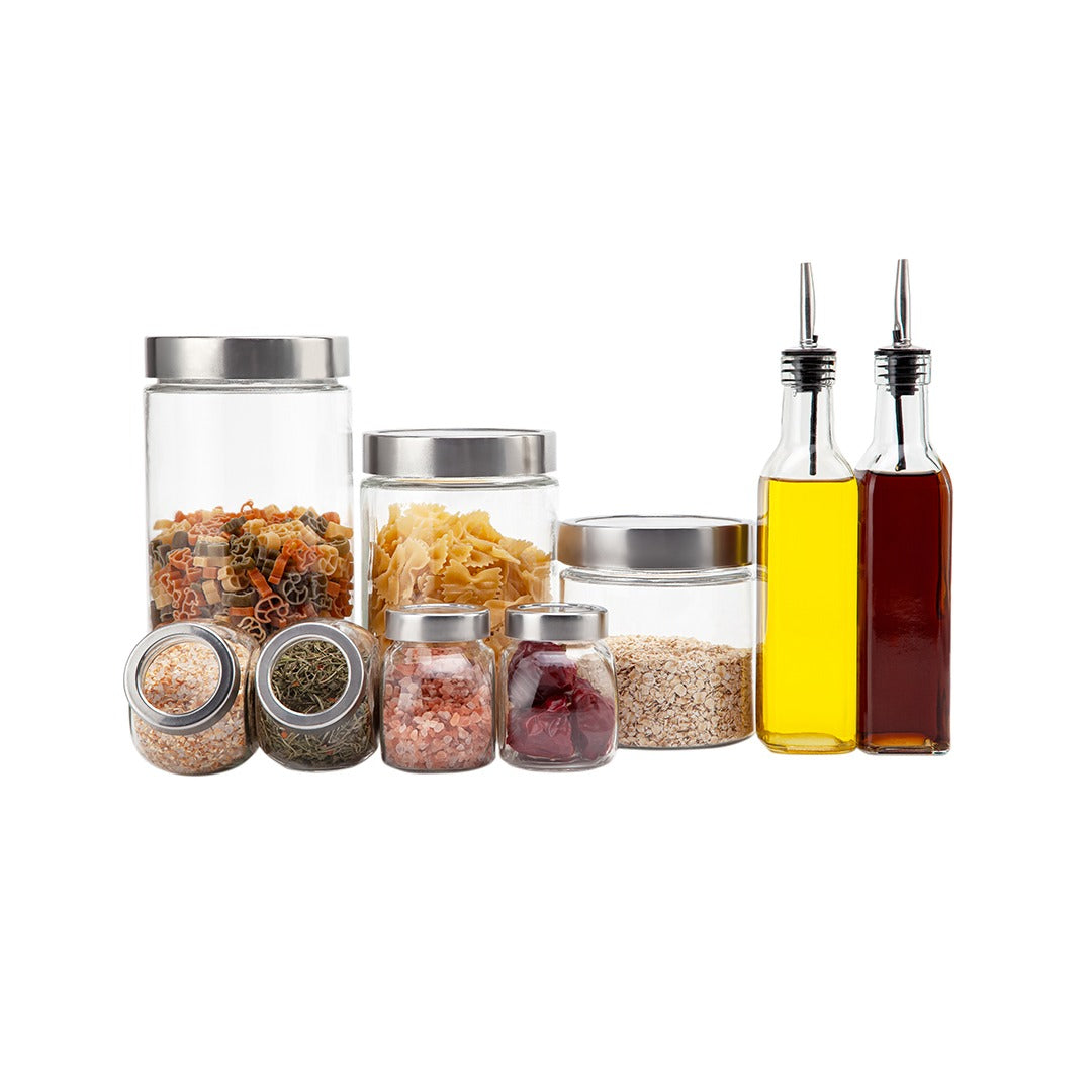 ITZEL KITCHEN GLASS SET OF 9