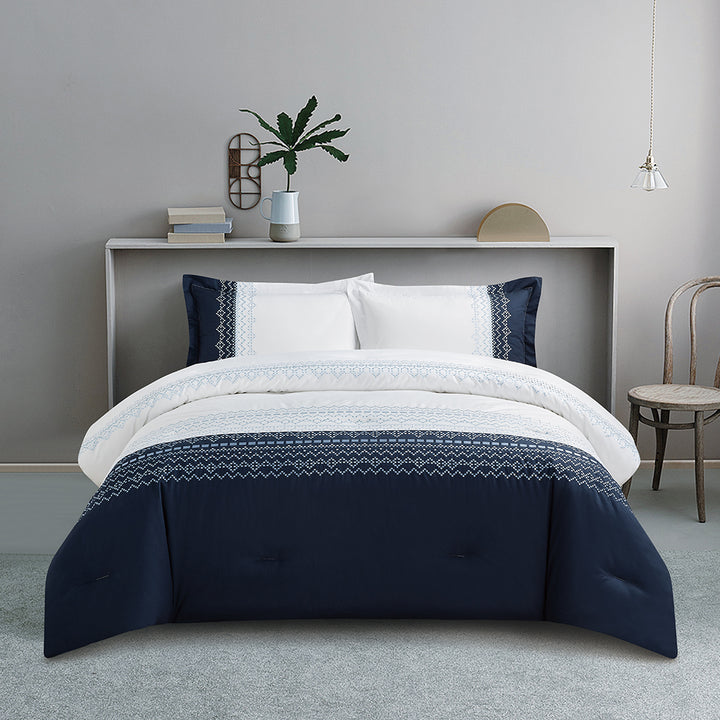 Firefly Akio 3-Piece Queen Comforter Set - 220 X 240 cm