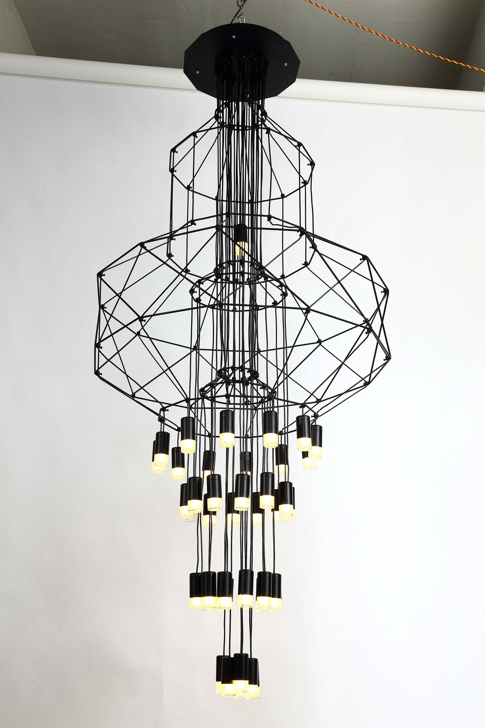 Firefly Pendant Lamp G9×43Pcs - Black 