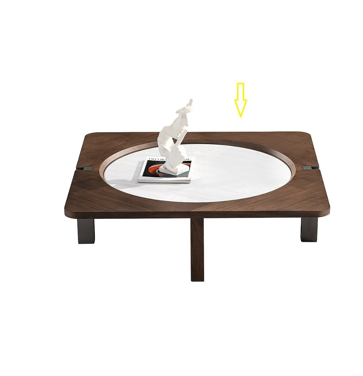 Firefly Velma Coffee Table - Brown/White