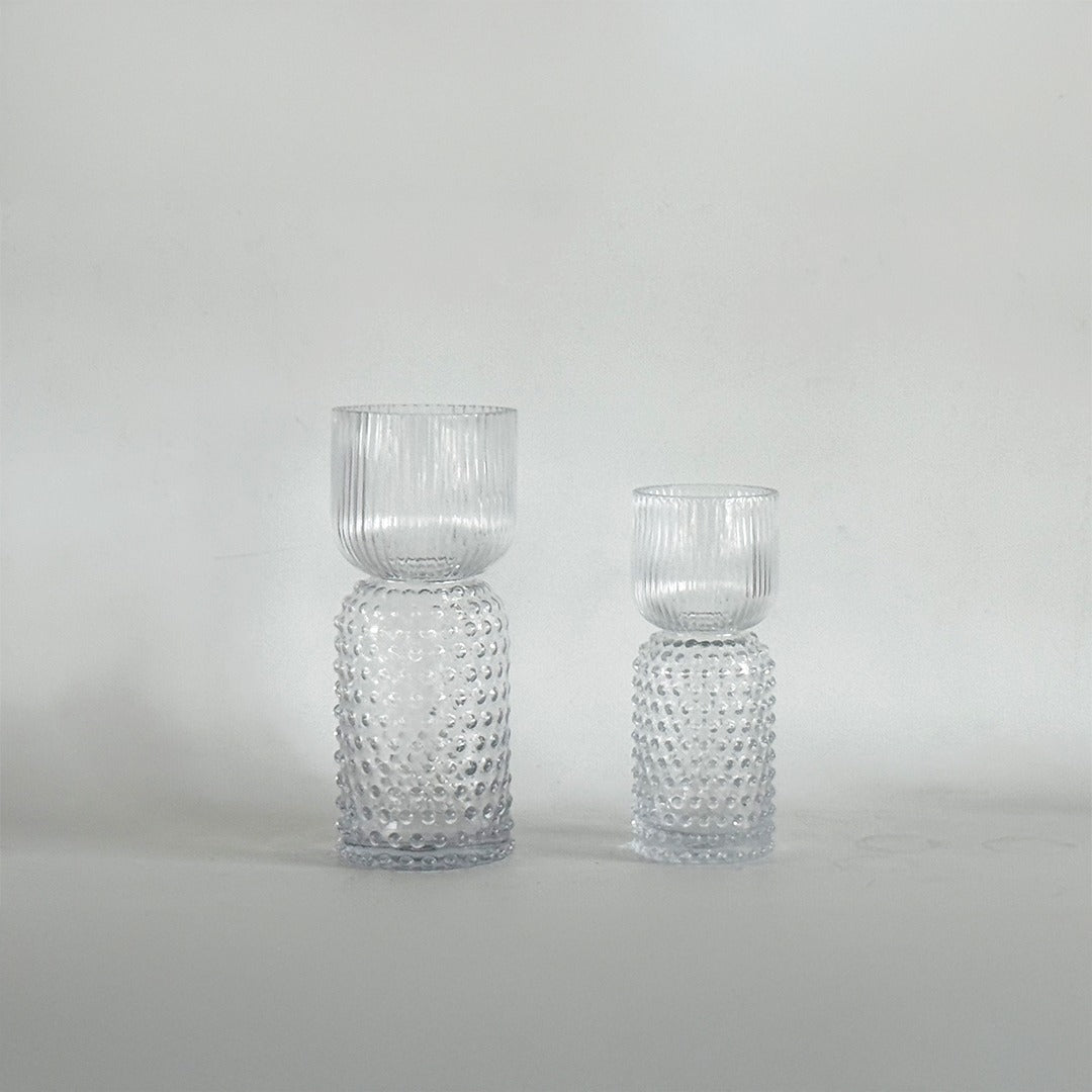 KARTER VASE GLASS 