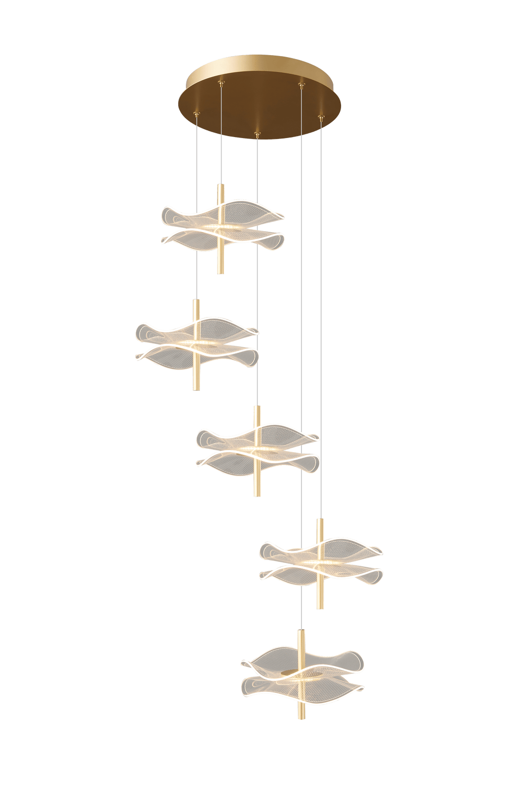 firefly Pendant Lamp 25W 3M Cable Gold