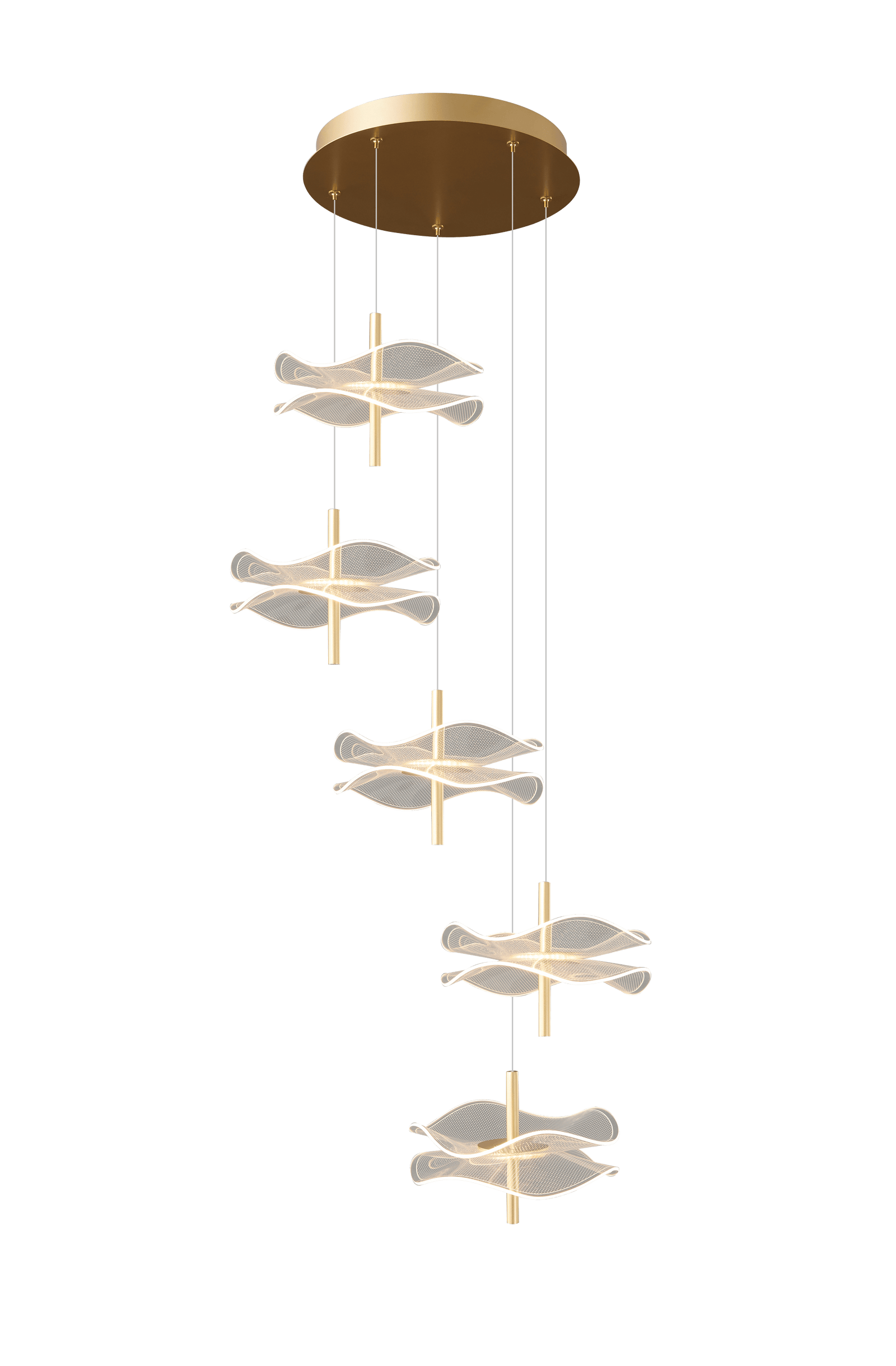 firefly Pendant Lamp 25W 3M Cable Gold