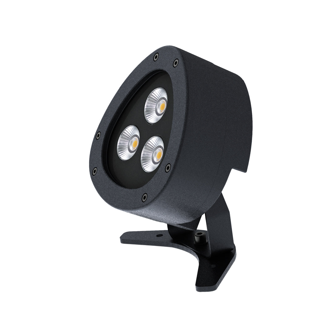 LED Garden light 30W Dark grey 240V RGB - كشاف حديقه