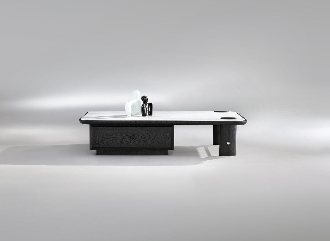 Firefly Erika Coffee Table - Black/White