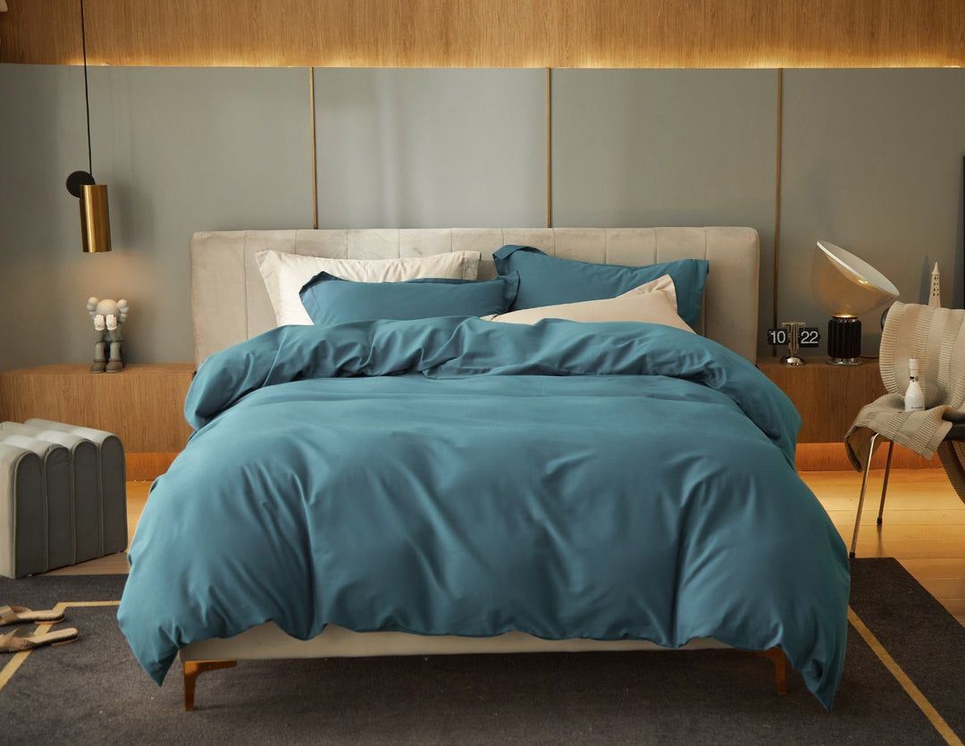 Maya Duvet Single 200x220cm Blue