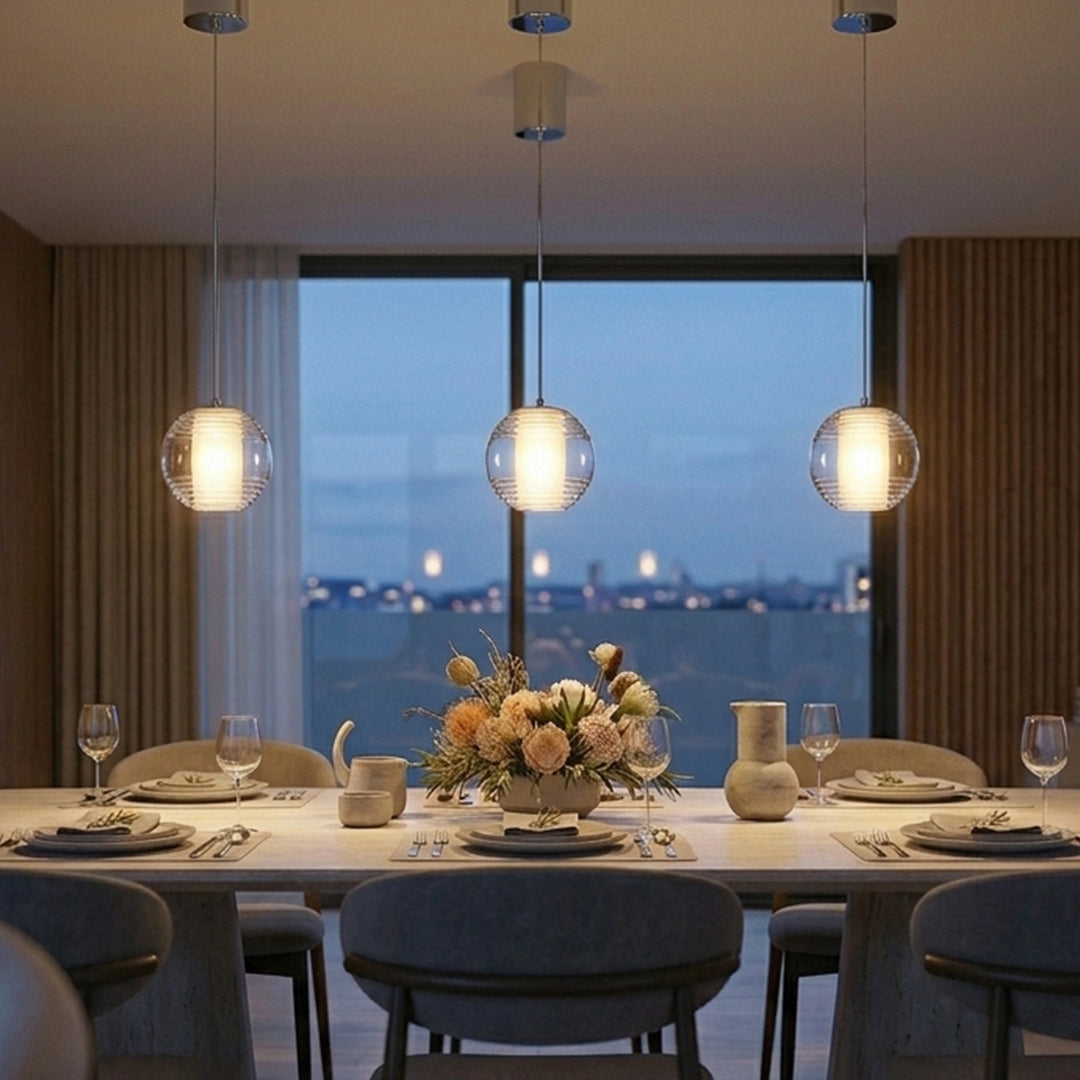 Pendant Lamp 6W 3M Cable Chrome