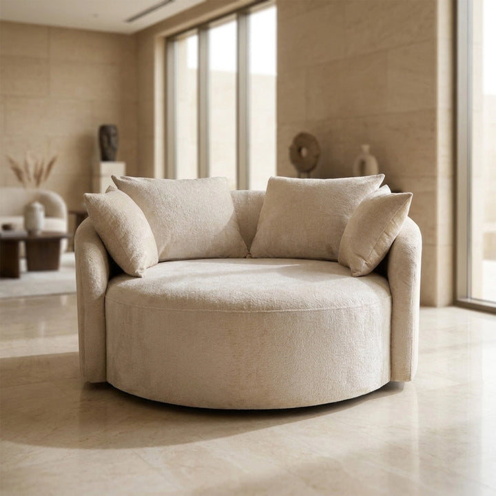 SABRINA LOVE CHAIR BEIGE