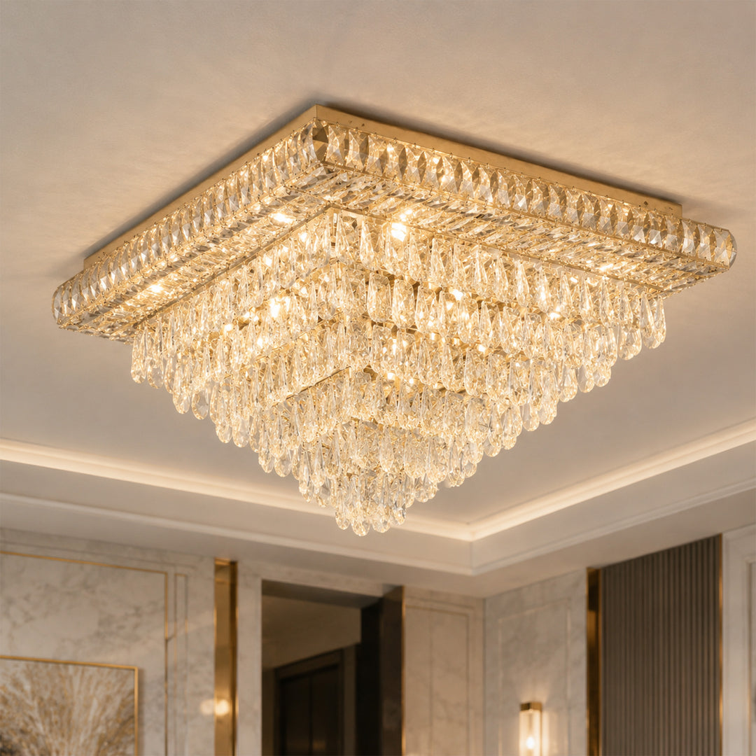 Pendant Light E14×20 Lamp - Gold