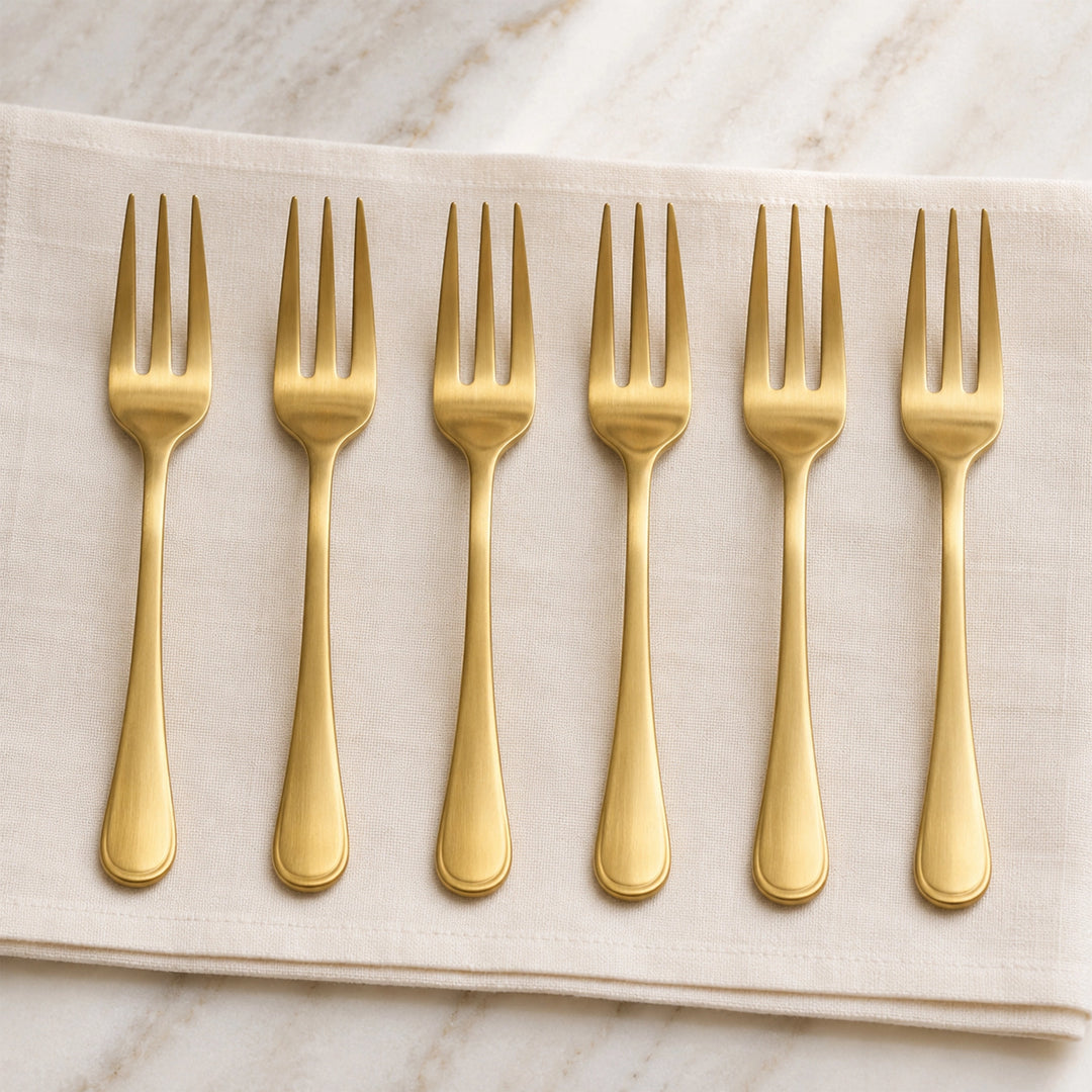 SHYLA CAKE FORK SET OF 6PCS 