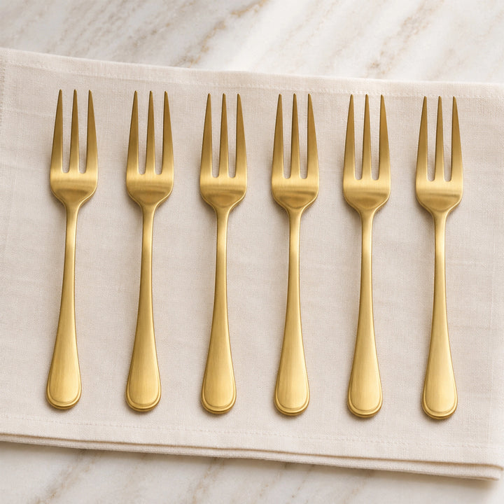 SHYLA CAKE FORK SET OF 6PCS 