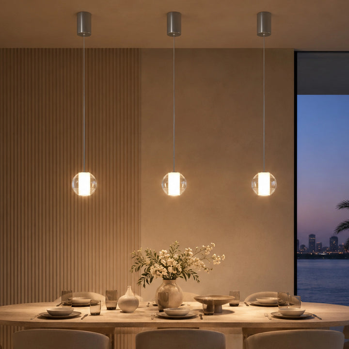 Pendant Lamp 6W 3M Cable Chrome