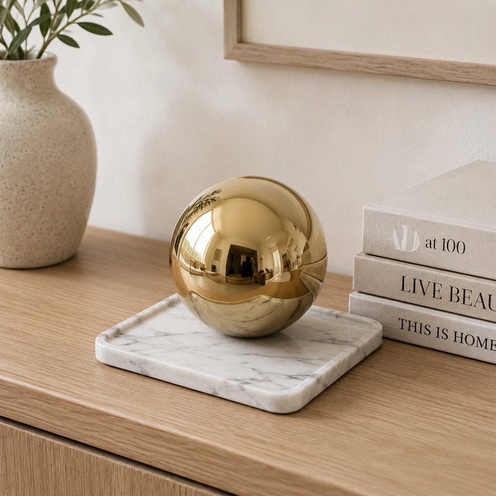 HOME DECOR SPHERE Φ12.5*11.5CM CERAMIC