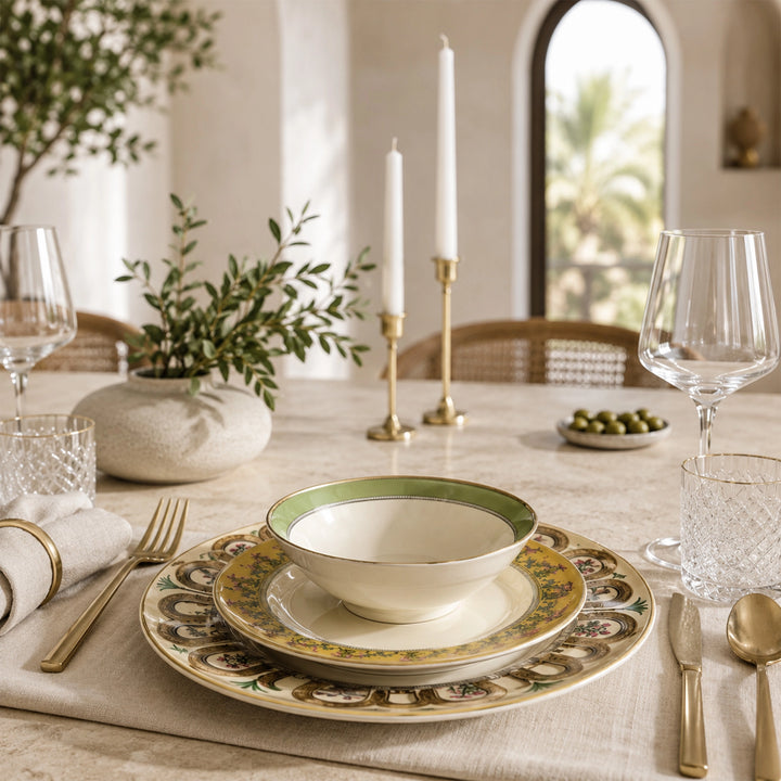 JASMINE DINNER SET OF 18 PCS 