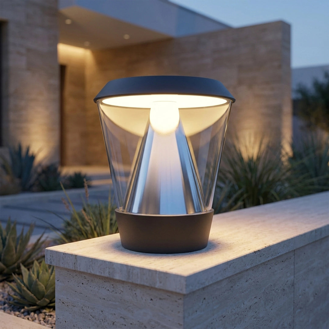 OUTDOOR OSRAM LED 13W 3000K Φ175X204 D.GREY