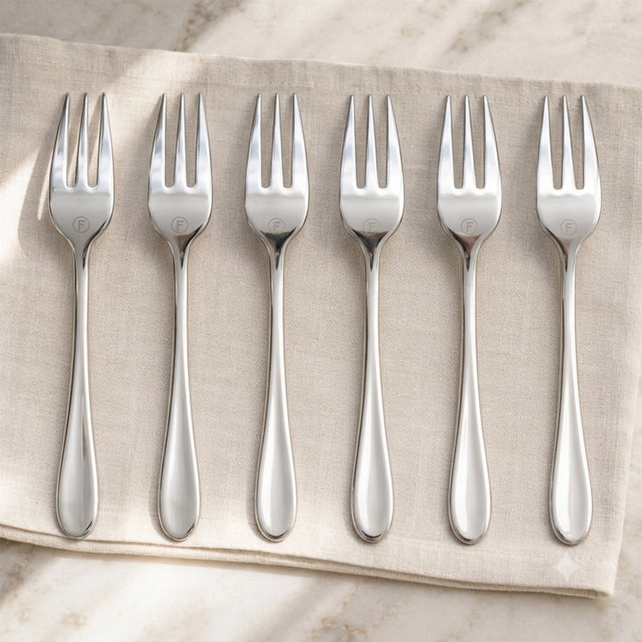SHYLA CAKE FORK SET OF 6PCS 
