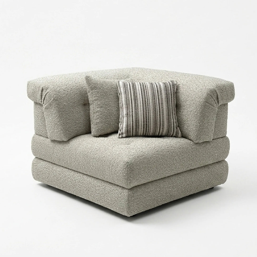 COCO CORNER SOFA 104x104x80CM, BEIGE