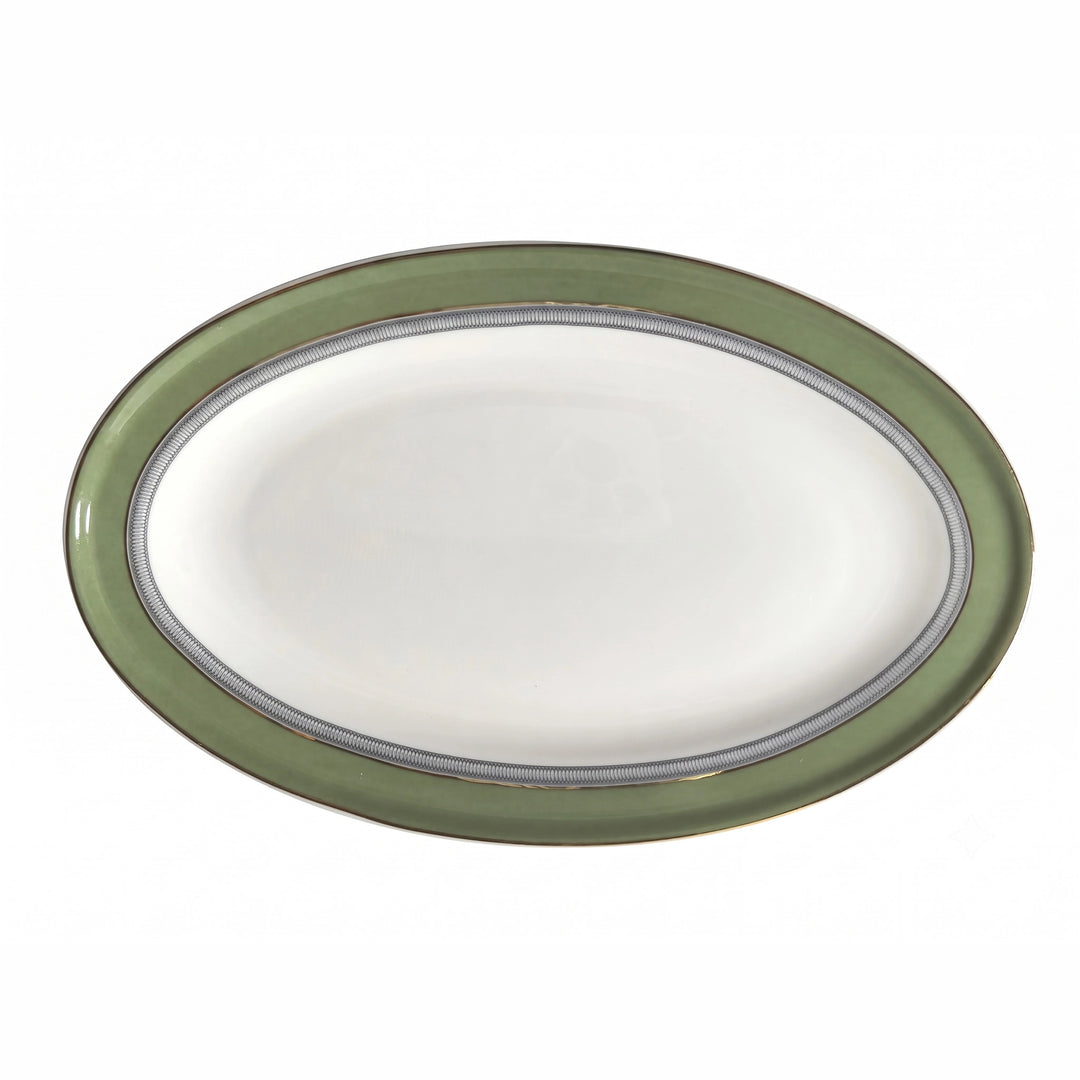 JASMINE OVAL PLATE 
