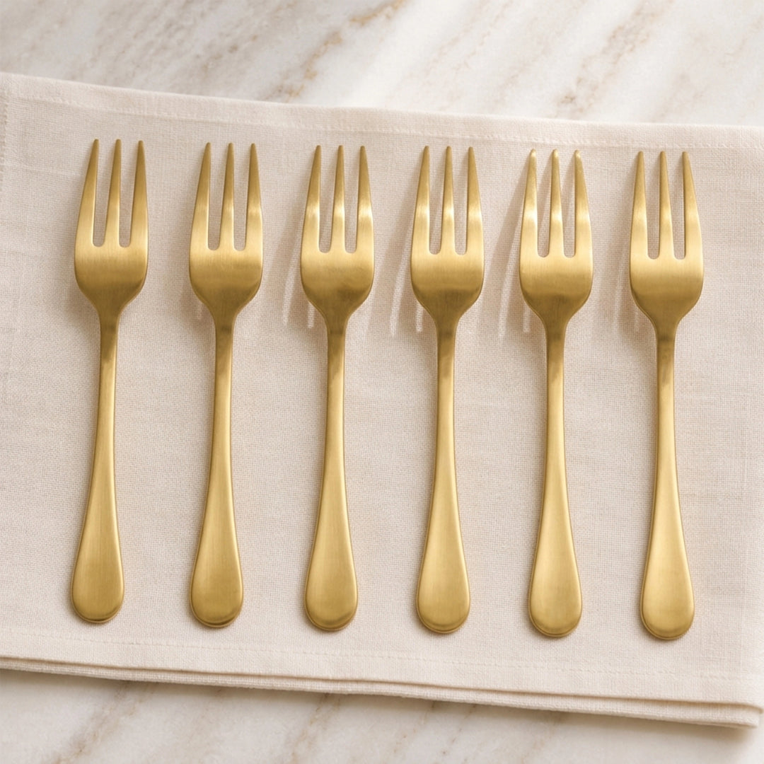 SHYLA CAKE FORK SET OF 6PCS 