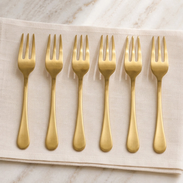 SHYLA CAKE FORK SET OF 6PCS 