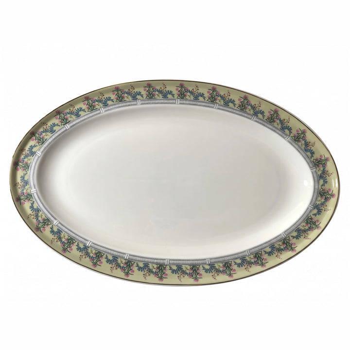JASMINE OVAL PLATE 