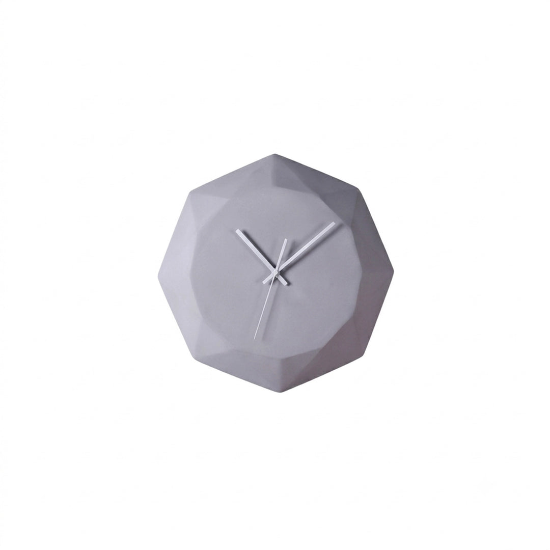 WALLL CLOCK 38*4.5*38CM RESIN+IRON Wall