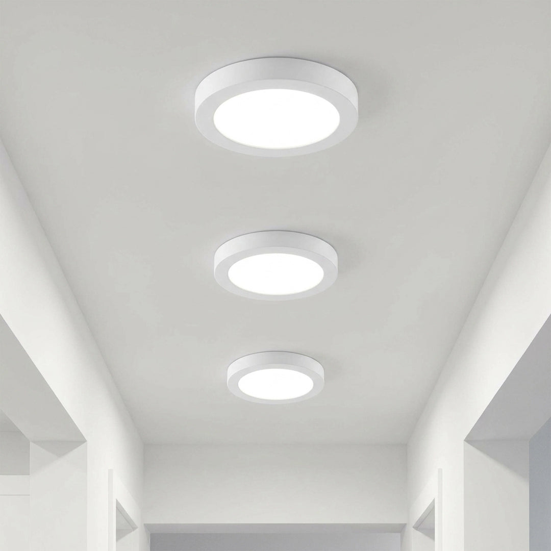 PANEL 15W ROUND 4000K- 3Y WARRANTYPanel Outdoor Decor