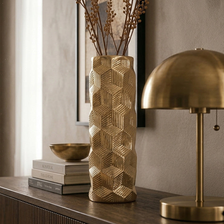 VASE 14*14*36.5CM CERAMIC Vase