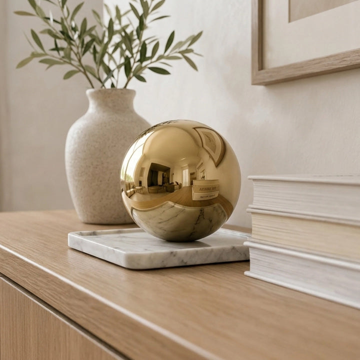 HOME DECOR SPHERE Φ12.5*11.5CM CERAMIC