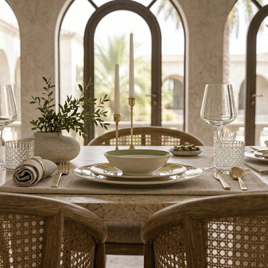 JASMINE DINNER SET OF 18 PCS 