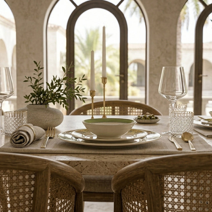 JASMINE DINNER SET OF 18 PCS 