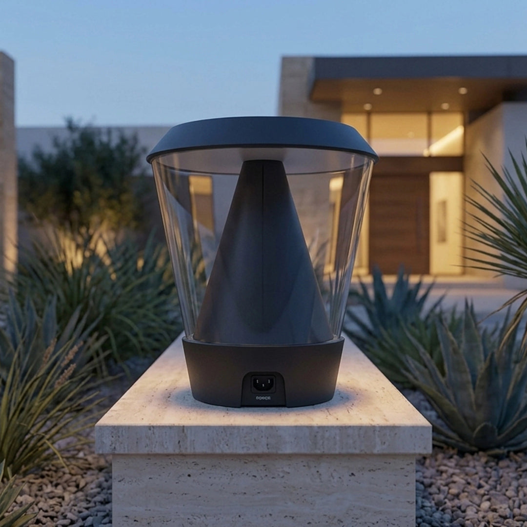 OUTDOOR OSRAM LED 13W 3000K Φ175X204 D.GREY