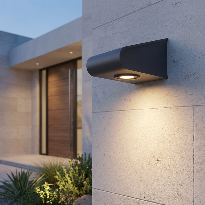 OUT DOOR OSRAM LED 7W 3000K 137X82X86 D.GREY