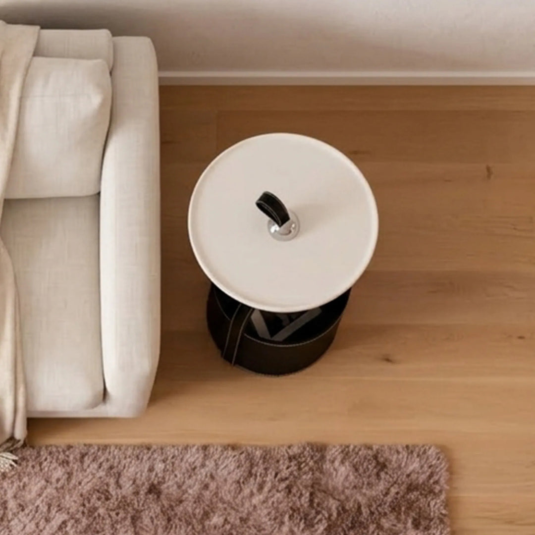 RENEE SIDE TABLE 45 X50CM BLACK