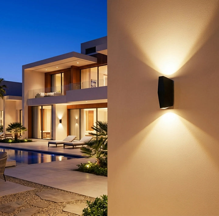 OUTDOOR Wall Lamp 6W 3000K - Black