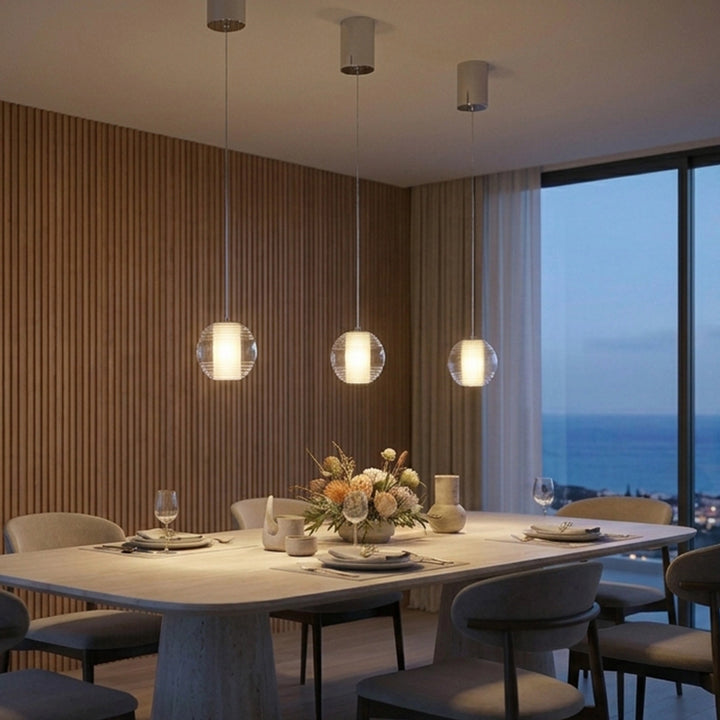 Pendant Lamp 6W 3M Cable Chrome