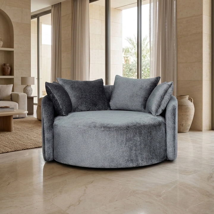 SABRINA LOVE CHAIR GREY