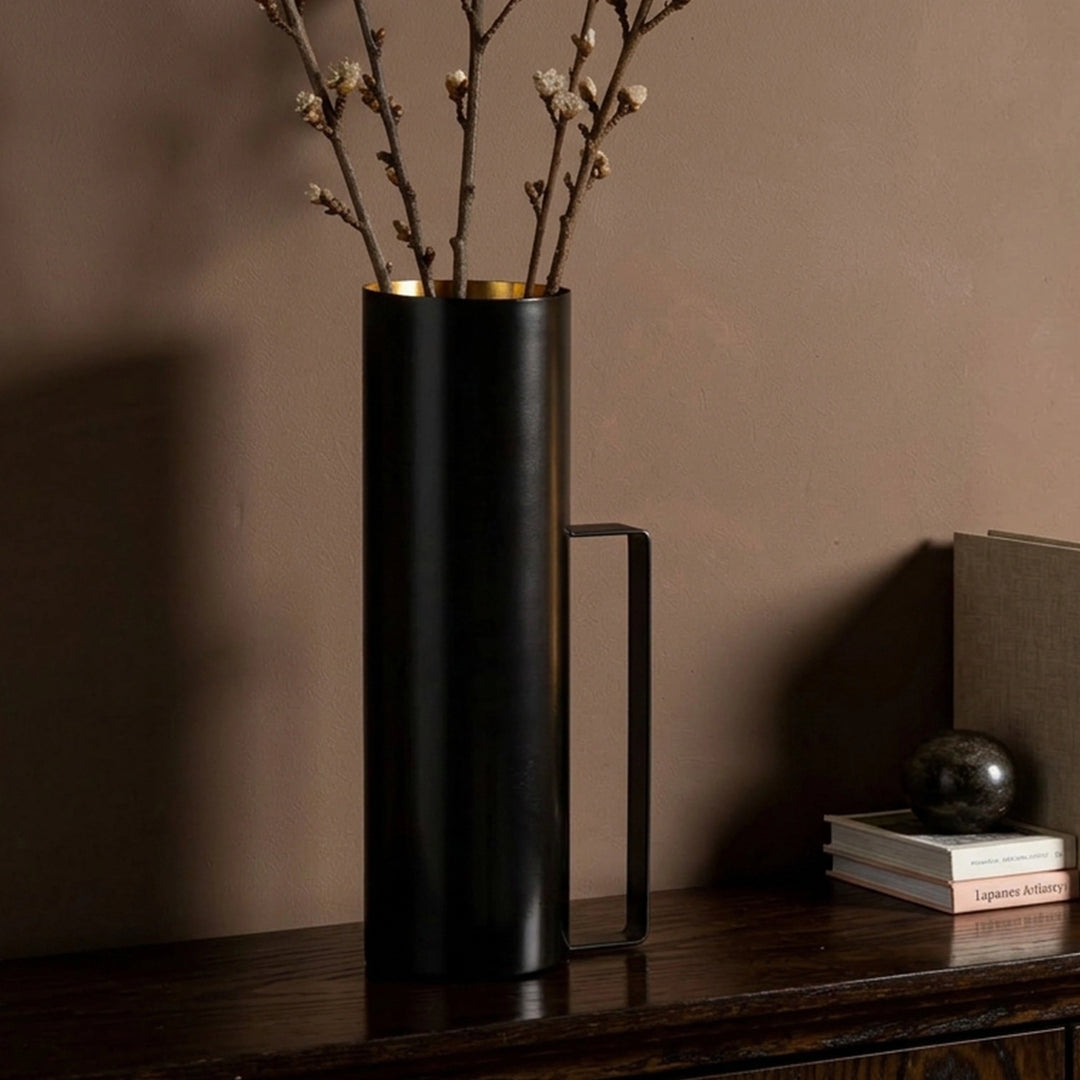 VASE 16*10*43CM IRON فازة