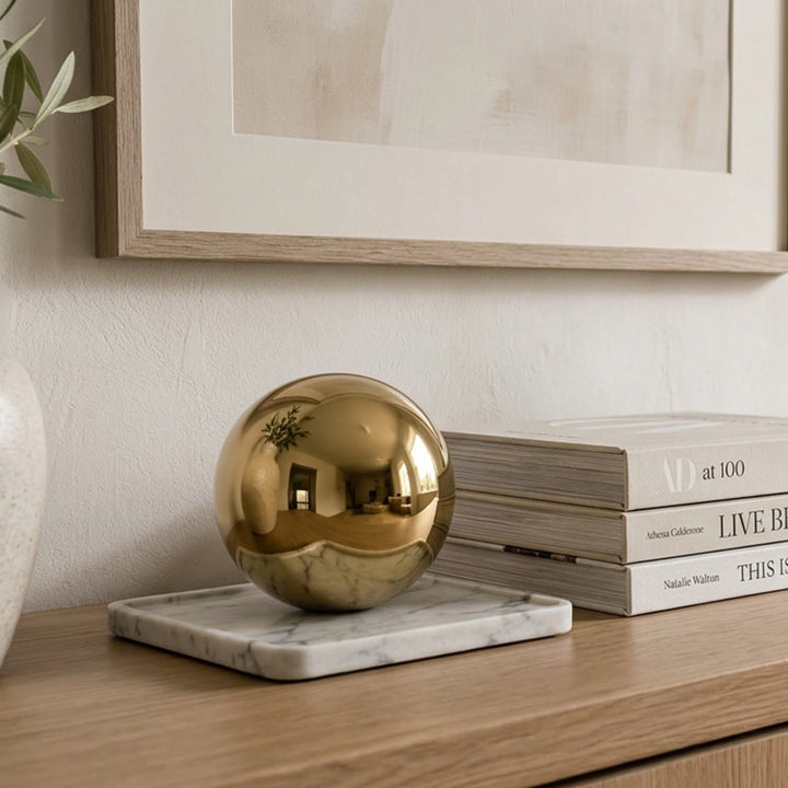 HOME DECOR SPHERE Φ12.5*11.5CM CERAMIC